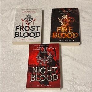 Frostblood Saga Book Set by Elly Blake